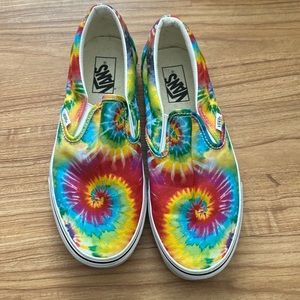 Tie Dye Vans